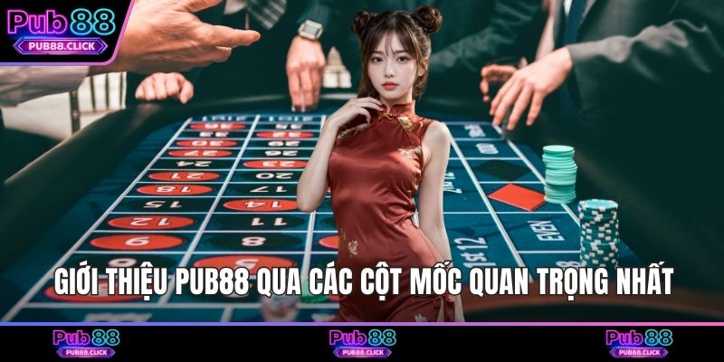 Giới thiệu Pub88 qua các cột mốc quan trọng nhất